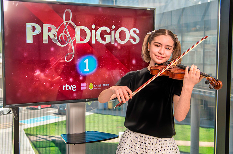 A violinista Sofia Rodríguez torna-se a vencedora do ‘Prodigios 3’.