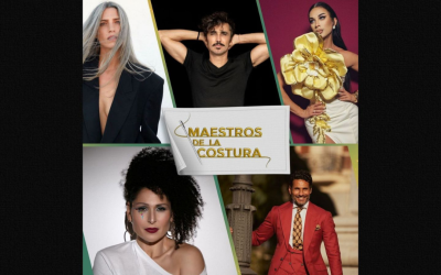 Rosa López, Laura Sánchez, Óscar Higares, Carmen Farala and Canco Rodríguez, first names of ‘Maestros de la Costura Celebrity 1’